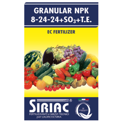 NPK 8-24-24+SO3+TE